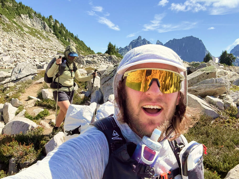 wearing tifosi photochromic shield sunglasses photochromic shield sunglasses in the cascades