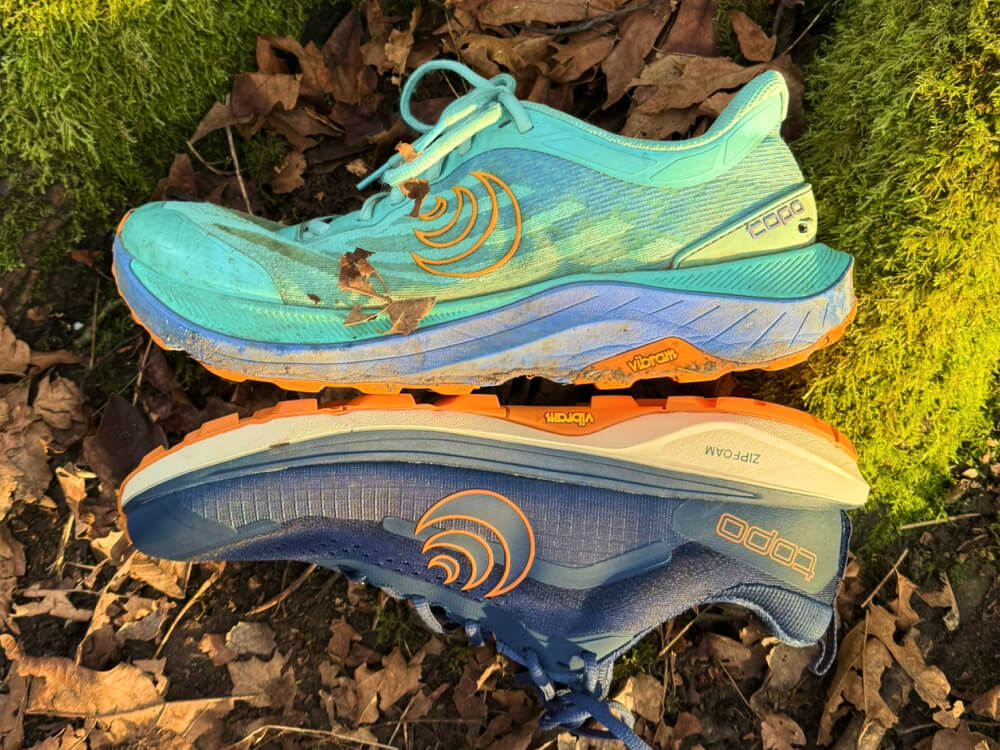 Topo Terraventure vs Ultraventure-1 Topo Terraventure next to Ultraventure