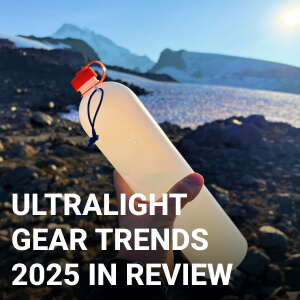 Ultralight backpacking gear trends