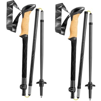 Leki Black Seriex FX Carbon Leki Black Seriex FX Carbon are the best z poles for hiking