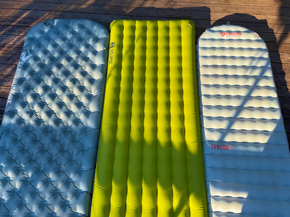 NEMO Eclipse vs Tensor vs Sea to Summit Etherlight NEMO Eclipse vs Tensor vs Sea to Summit Etherlight