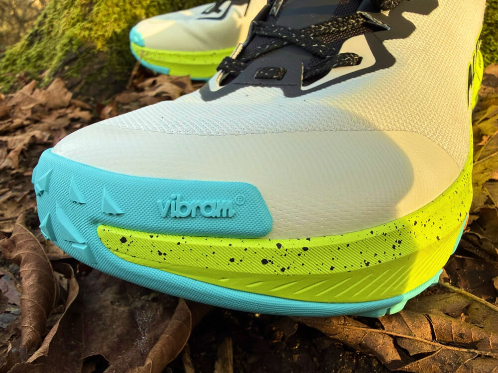 Altra Experience Wild 3+ Review-4 close up on vibram rubber toe bumper