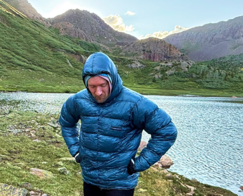 Thinking about How to tell how warm a down jacket is while wearing one