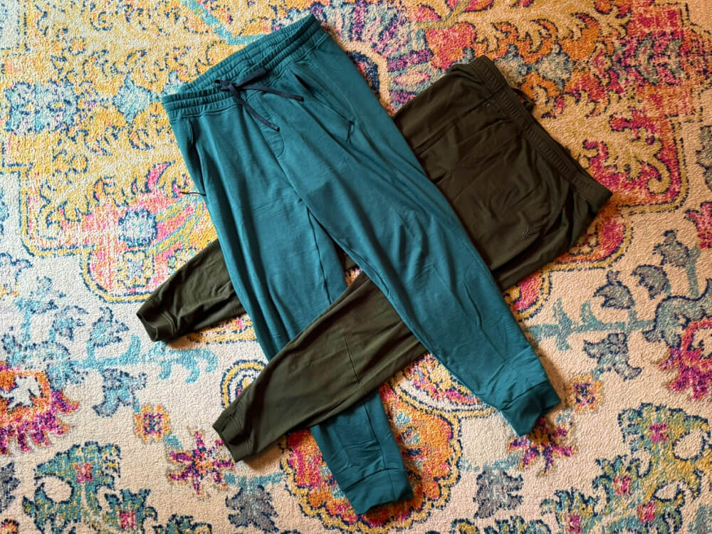 Best Merino Joggers and Sweatpants-1 two pairs of the Best Merino Joggers & Sweatpants from outdoor brands