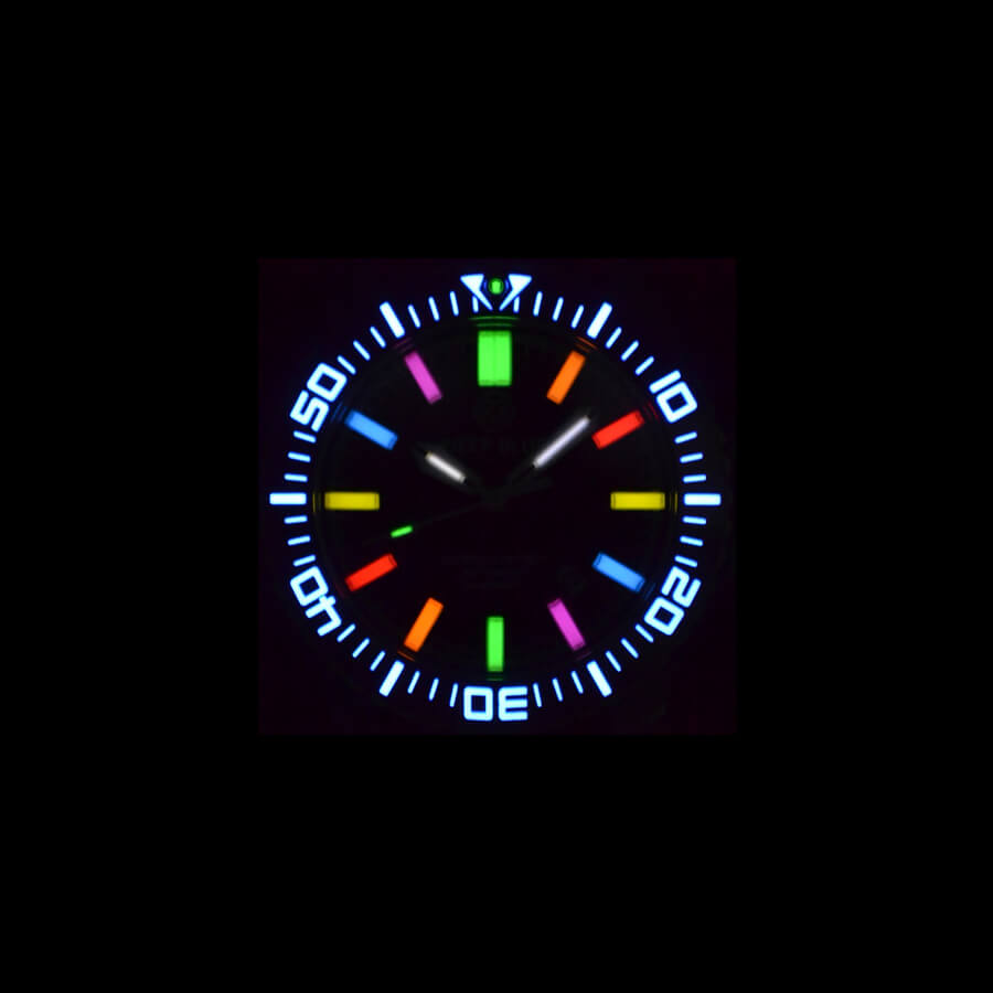 Deep Blue Daynight Patriot-1 Deep Blue Daynight Patriot multicolor tritium watch
