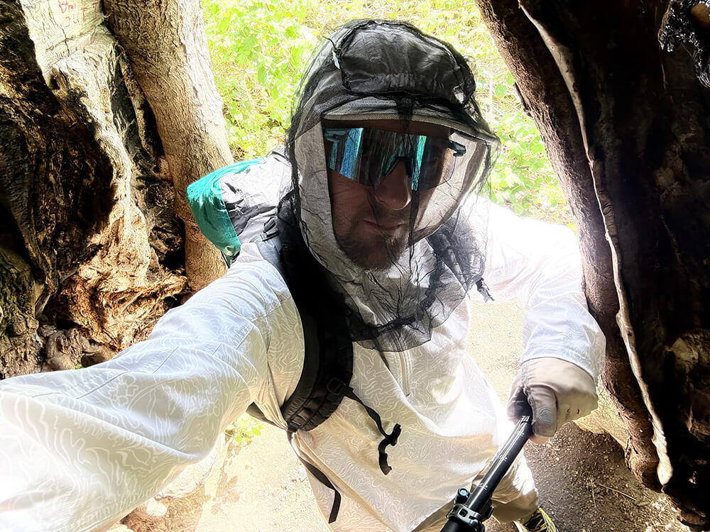 Best Mosquito Shirt-3 a headnet, gloves and a bite proof mosquito shirt are the best protection