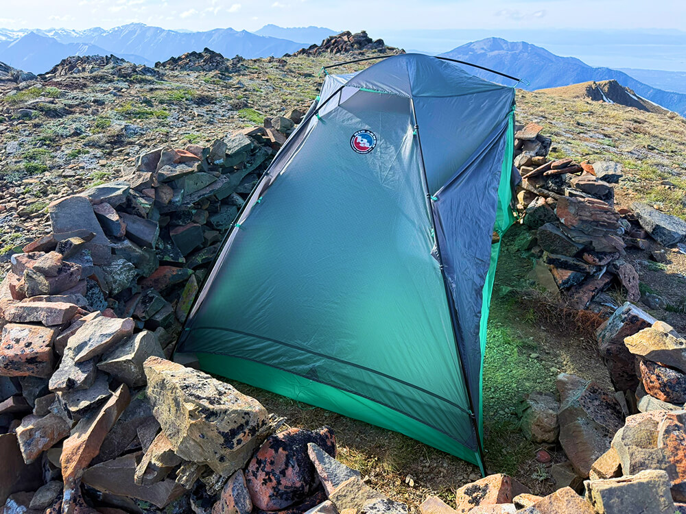 Big Agnes Sarvis VST Review-2 head end wall exterior of sarvis