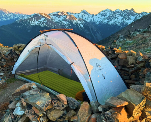 testing out new ultralight gear the hmg crosspeak 1-2