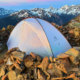 hmg crosspeak on a summit, the best ultralight freestanding tent