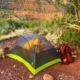 Testing a tent purchased at REI Co-op Labor Day Sale 2