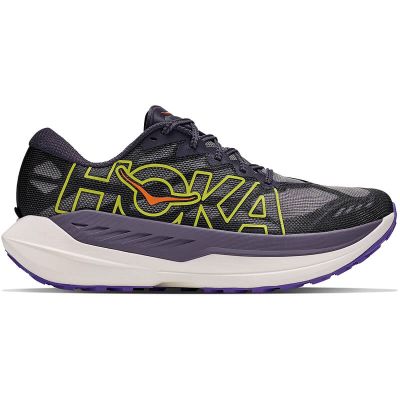 HOKA Rocket X Trail HOKA Rocket X Trail super shoes with carbon plate in purple
