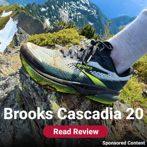 Ultralight Backpacking in Brooks Cascadia 20-1