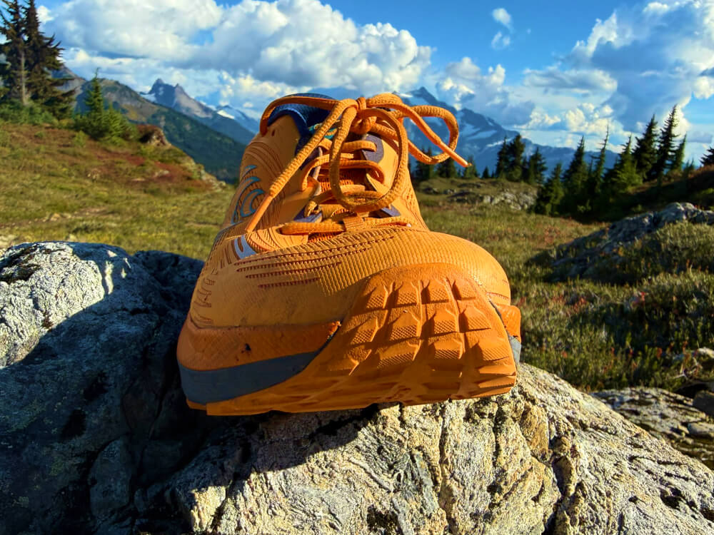 Topo Ultraventure 5 Review-7 close up on front of toe box