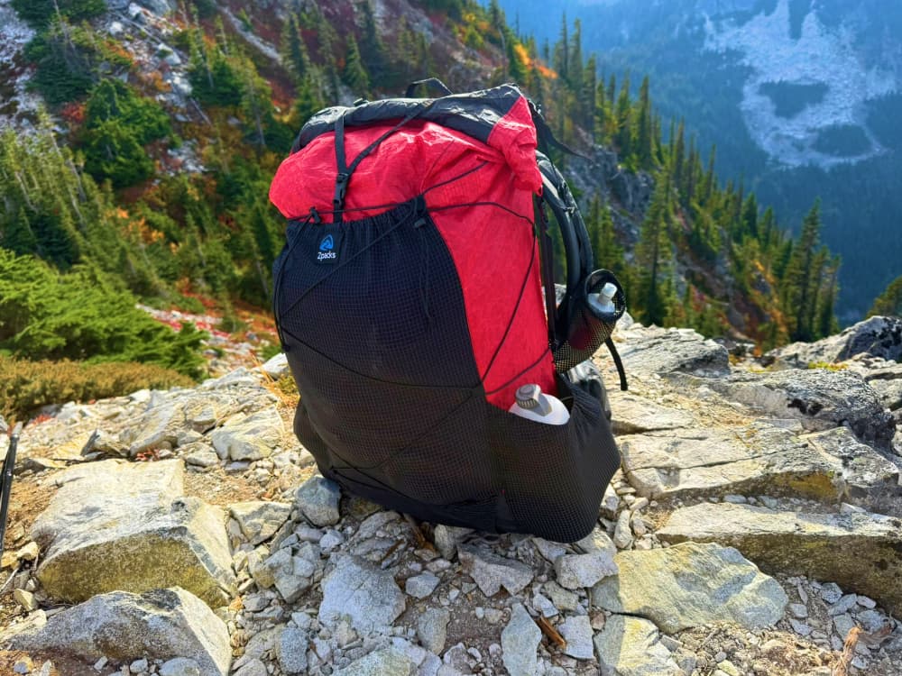 Zpacks Arc Pro Review-2 Zpacks Arc Pro backpack in the mountains