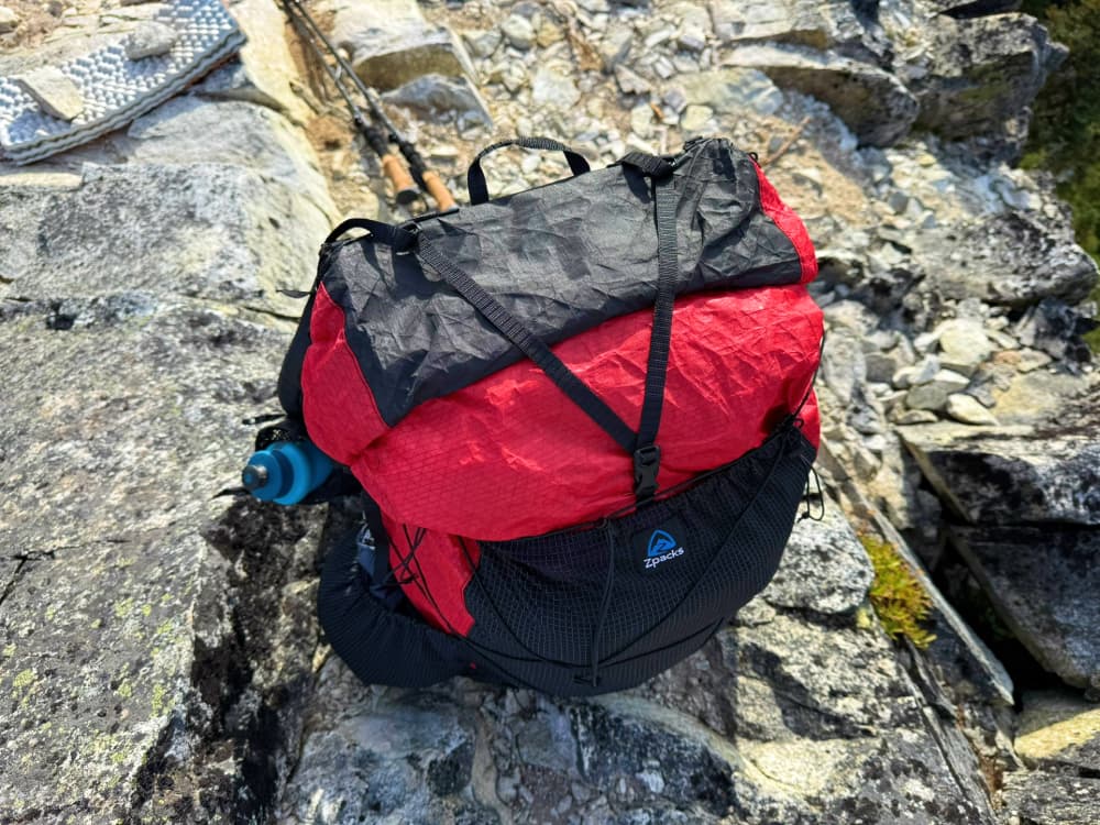 sheller back zip fringe bare top 未使用 Zpacks Arc Pro Review & Comparisons